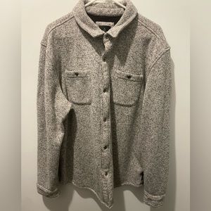 Prana soft thick collard button up